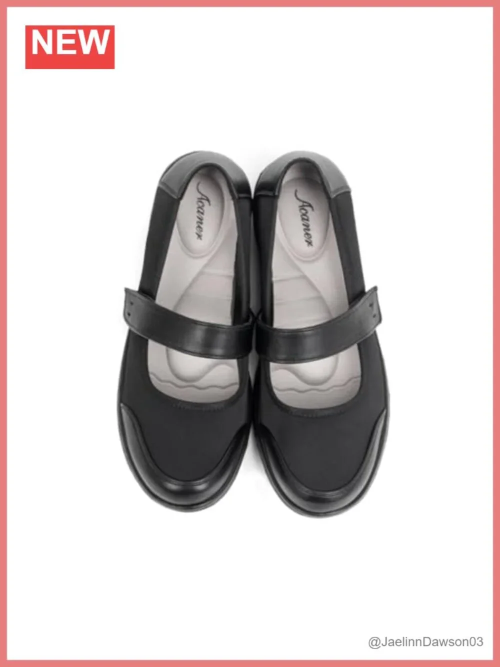 Women Orthopedic Mary Jane Flats Comfortable Bunion Walking Shoes Round Toe